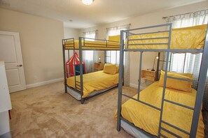 2nd Floor Double Bunk Room w/4 Twin Size Beds - View #2