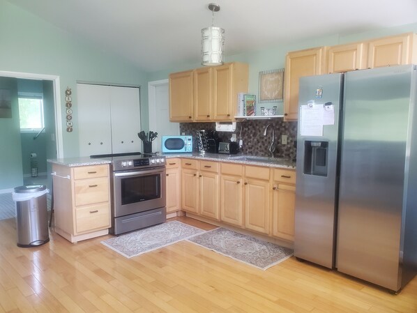 Brand new appliances and granite countertops, new sink and fixtures 