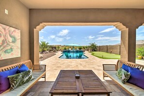 Covered Patio | Fenced Backyard | Private Pool