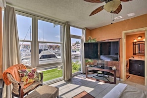 Living Area | Waterfront View