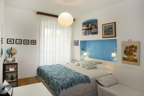 Blue bedroom