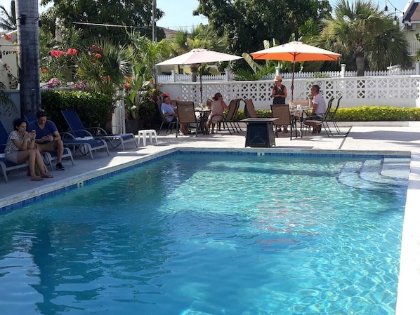 Access to poolside breakfast at the Colony Club Hotel