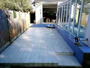 large patio