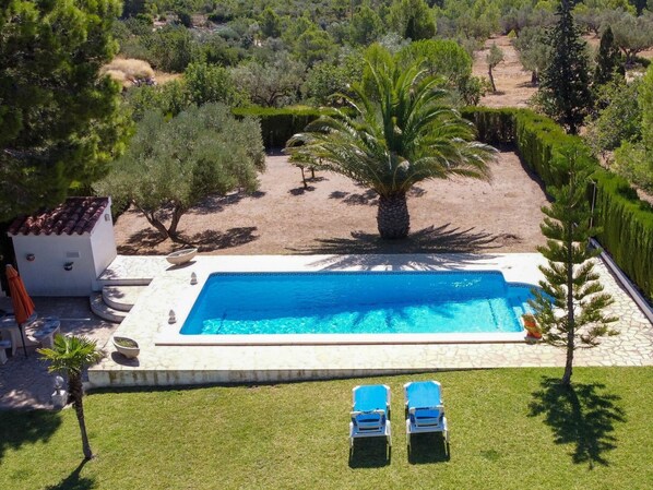 Schwimmbad, Eigentum, Gras, Haus, Villa, Grundeigentum, Baum, Resort, Gebäude, Palme