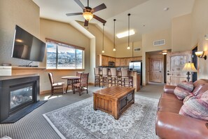 Enjoy mountain views