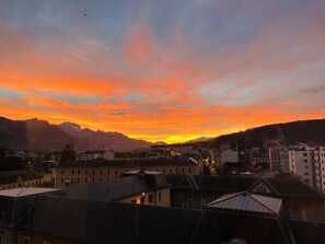 Vue depuis l’hébergement