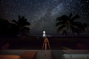 Don't forget to gaze at the incredible sight of infinite nighttime stars