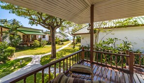 Vista para o jardim