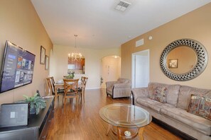 Comfortable Seating and Flat Screen TV For Your Relaxation and Entertainment