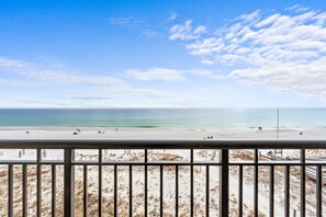 Private Full Balcony - Beach Views