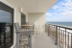 Private Full Balcony - Beach Views