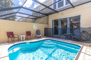 Pool Access From Main Living Room Area