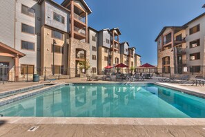 Outdoor pool is open year round