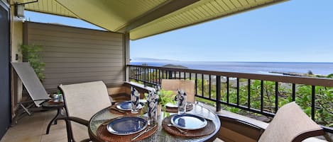 Kapalua Ridge Villas 1521  ocean view lanai 1