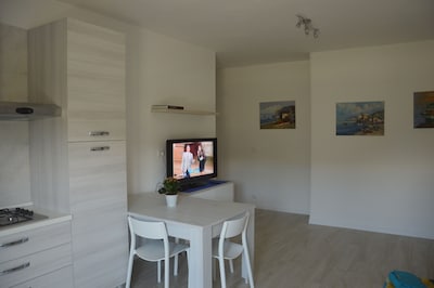 Two-room apartment in a residence by the sea, 30 meters from the beach