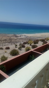 Windsurfing and Kitesurfing on the seafront, Costa Calma, Fuerteventura