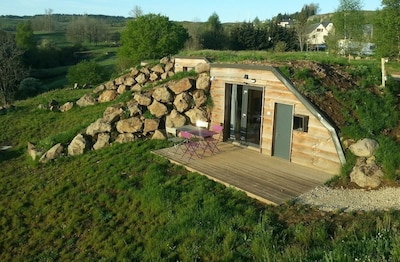 Lodge insolite et romantique "Collinéa" au coeur de l'Aubrac à Saint-Urcize