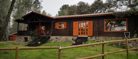 Exterior de la casa