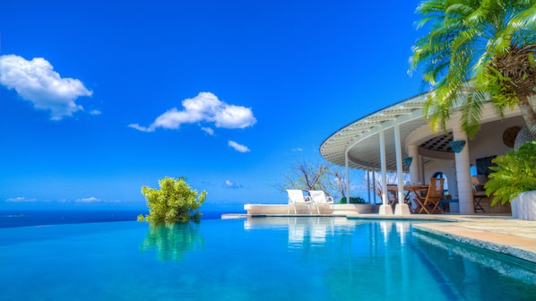 An infinity pool in the true sense of the word....