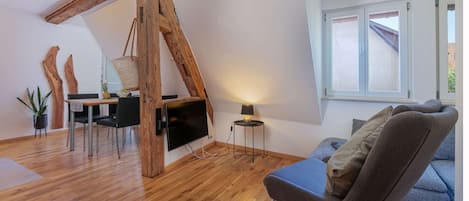 Apartment 3 in the historic vacation home "Zum historischen Spital" - Livingroom