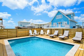 Featuring a private, heated pool