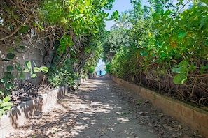 Our beach access just across the street. 