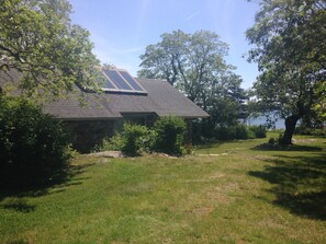 The house on a sunny day