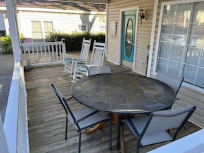 Large table for outside dining