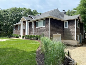 view from driveway