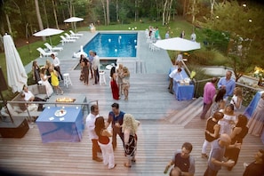Outdoor space in action (party not included)