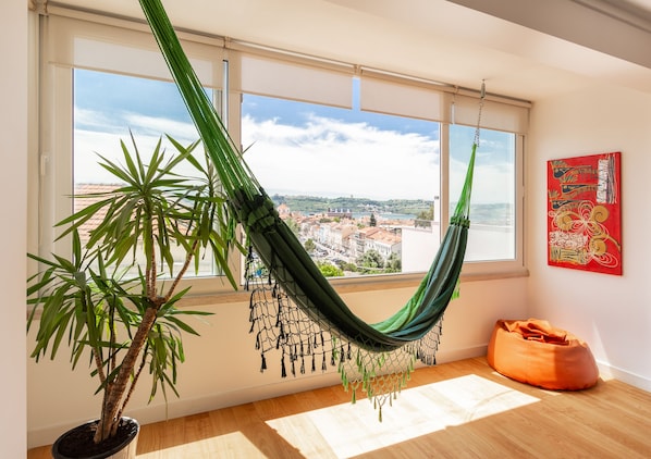 Hammock with a river view