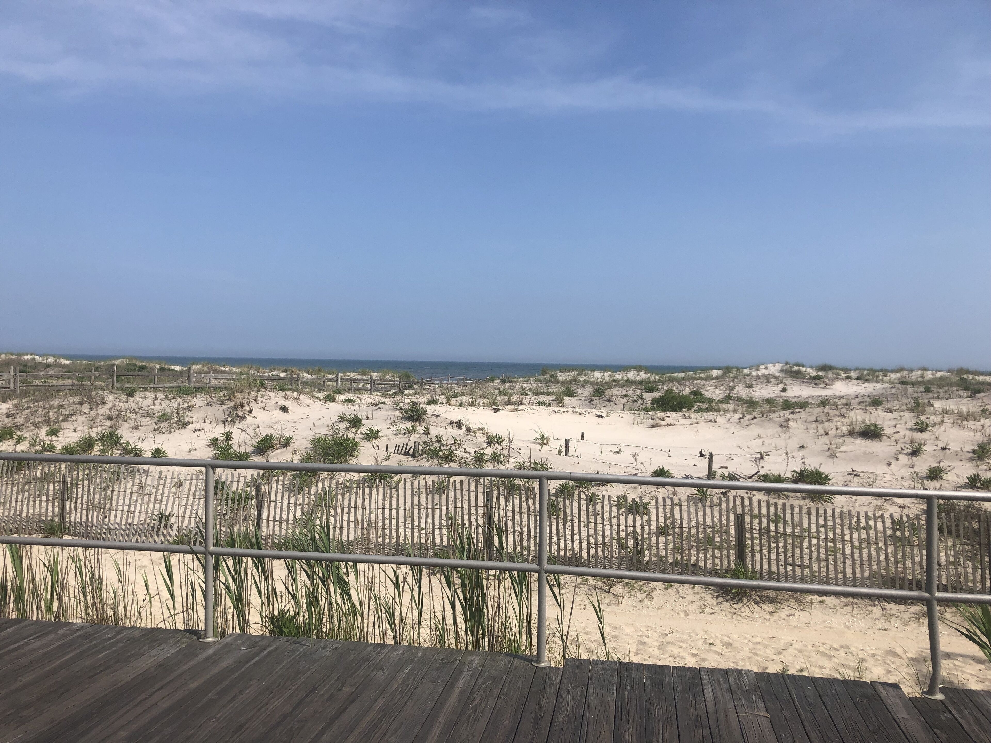 Vue sur la plage/l’océan