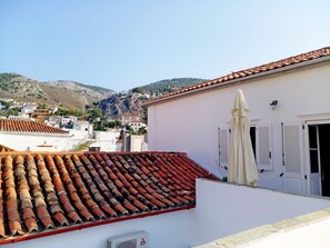 Blick von der Unterkunft
