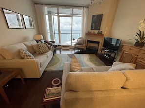 Living room-towards Oceanview balcony