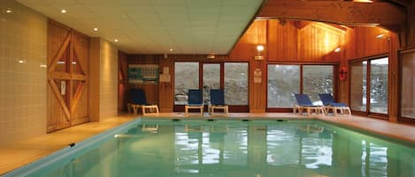 Fancy a swim? Take a dip in the indoor pool.