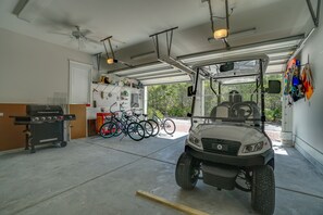 Golf Cart and Bikes Included with Your Rental! YAY!