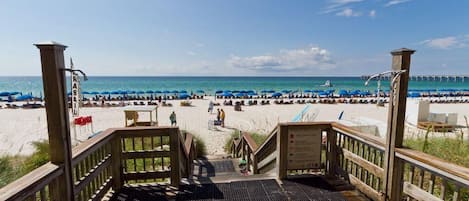 Entrance to beach