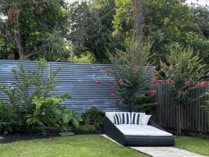 Take a nap by the pool!