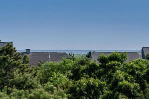 Distant Water Views Of South Beach From Second & Third Floor Decks