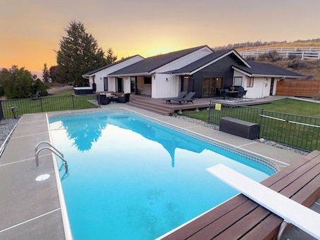 Backyard oasis