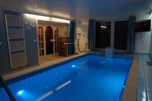 Your exclusive sauna and pool area