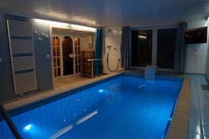 Your exclusive sauna and pool area