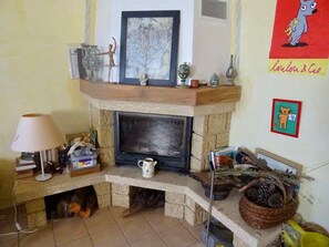 cheminée de la chambre des enfants