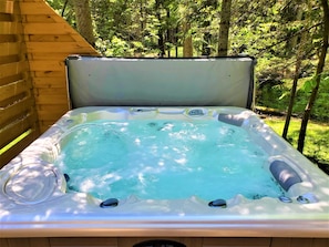 Bain à remous extérieur