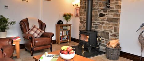 Enjoy the woodburner on chilly nights