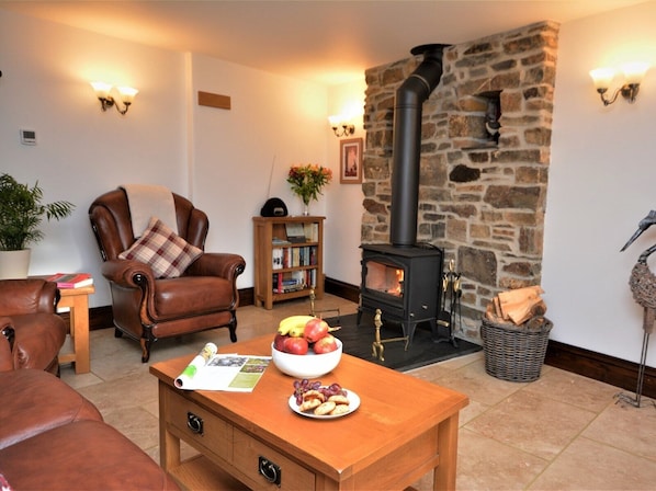 Enjoy the woodburner on chilly nights