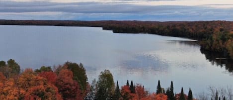 Beautiful Fall Day on Presque Isle Lake