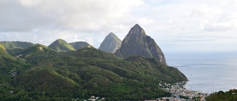 View of Town Where Appartment is Located