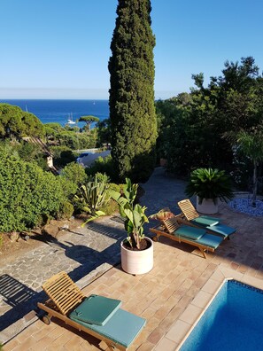 Sea and pool view