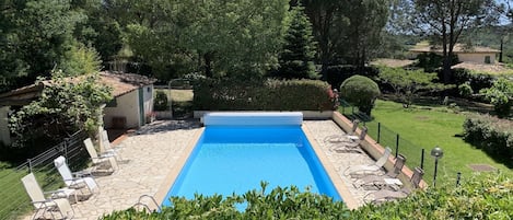 Vue de la piscine